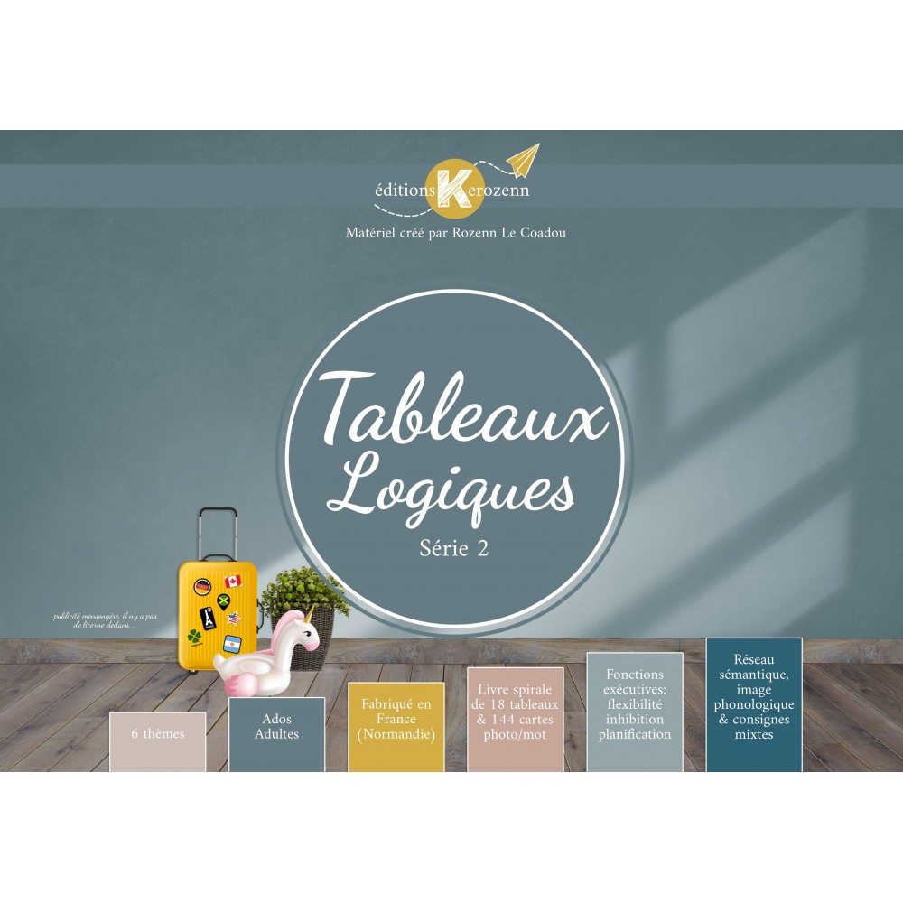 Tableaux logiques série 2