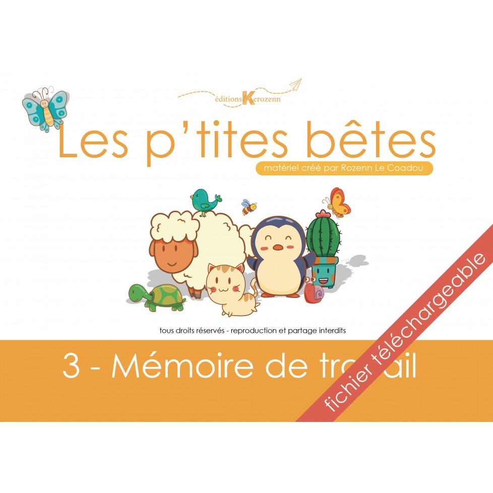 PDF Les p'tites bêtes Catégories