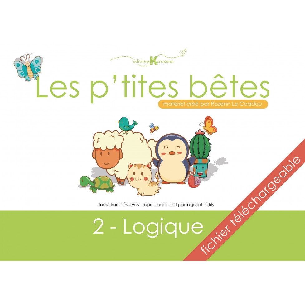 PDF Les p'tites bêtes logique PDF Les p'tites bêtes logique